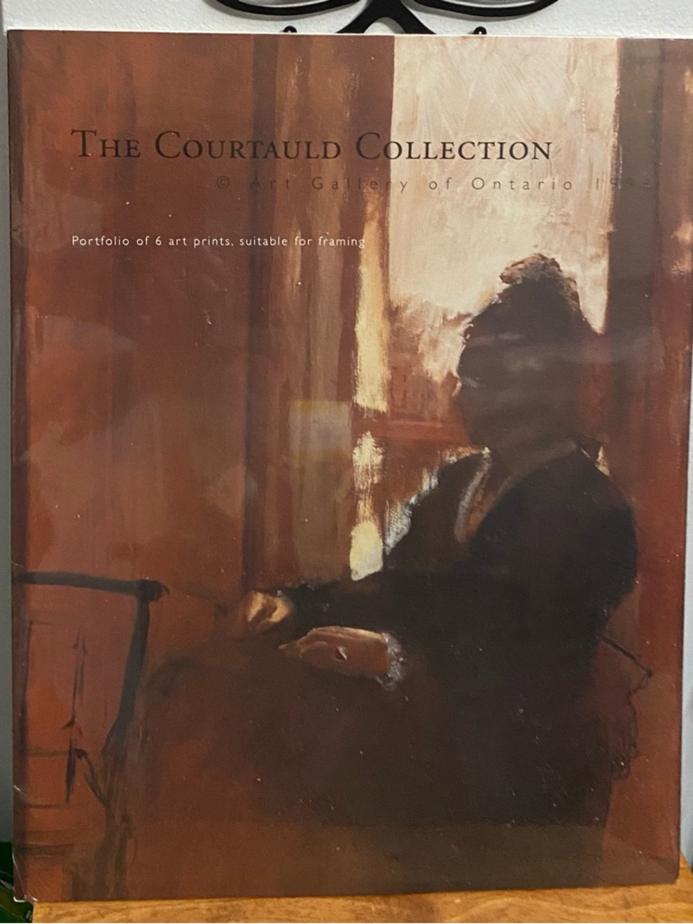 The Courtauld Collection Art Portfolio Cover - Brown & Black